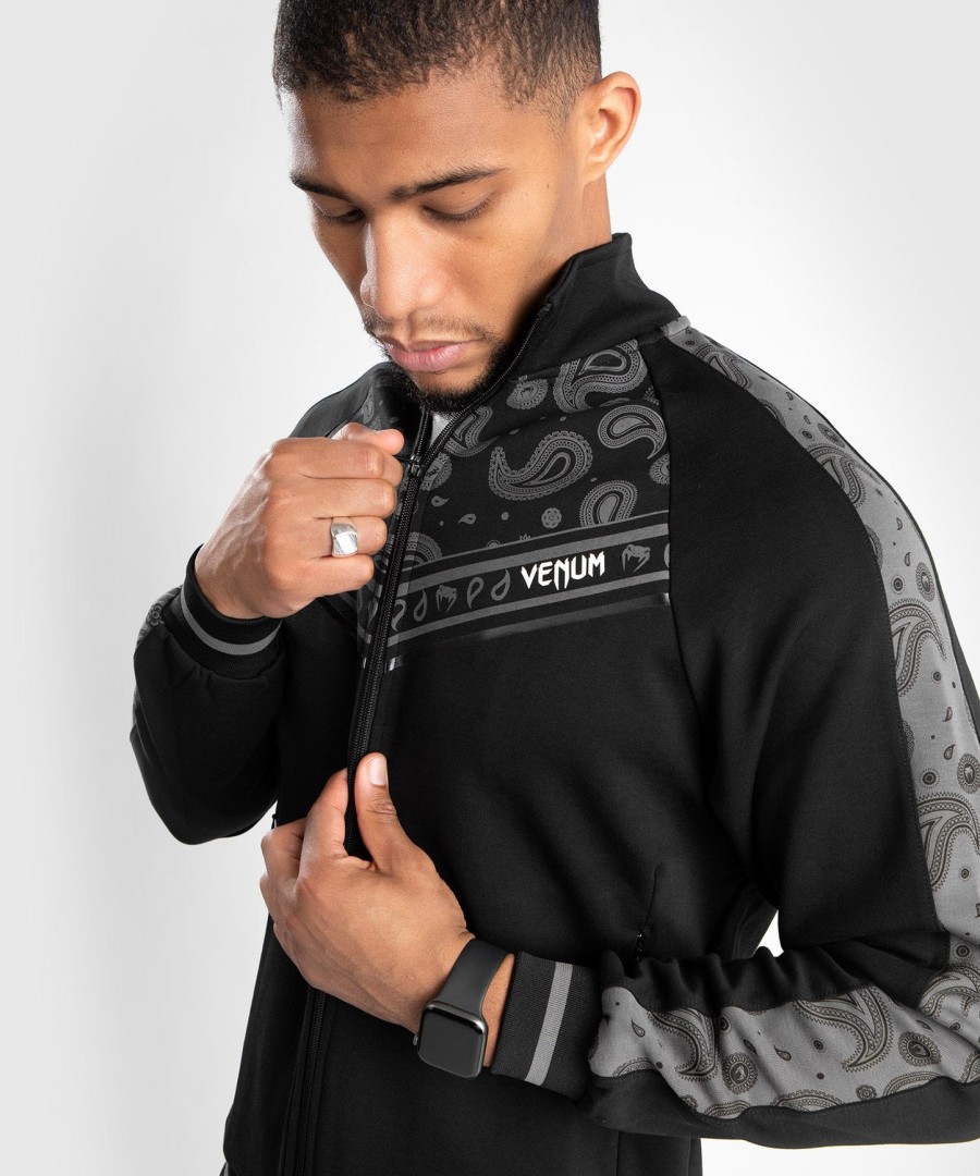 venum cali 34 trainingsjacke - schwarz
