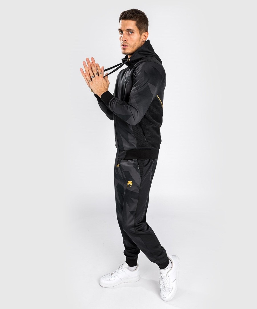 venum razor hoodie – schwarzgold