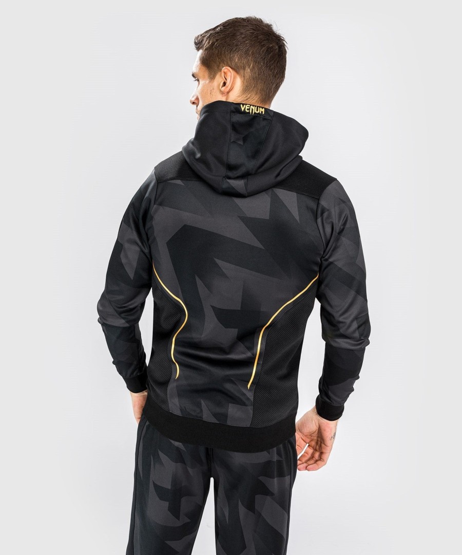venum razor hoodie – schwarzgold