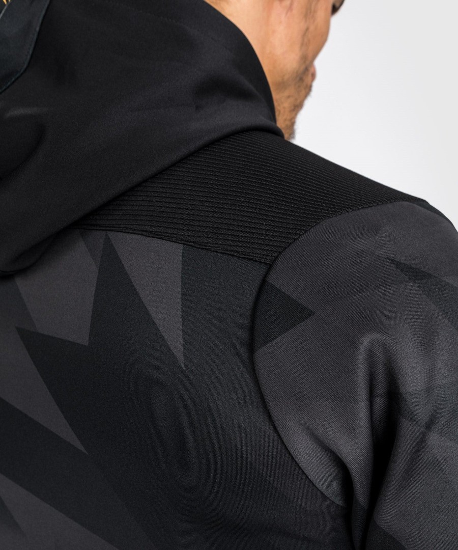 venum razor hoodie – schwarzgold
