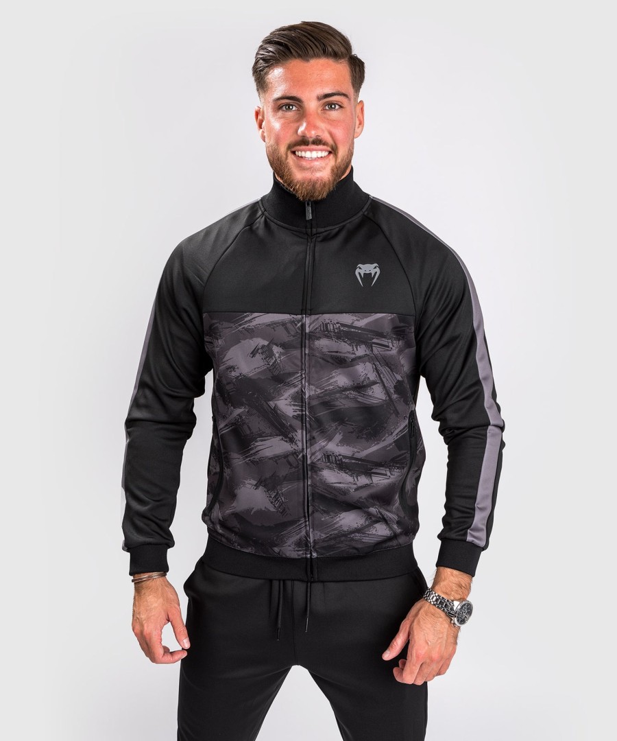 venum club evo jacke - schwarzdunkel-camouflage