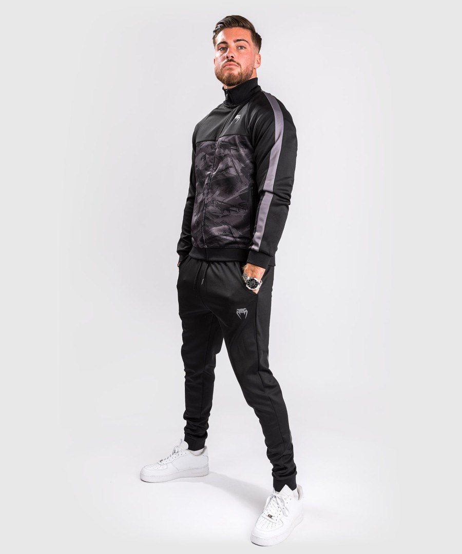 venum club evo jacke - schwarzdunkel-camouflage