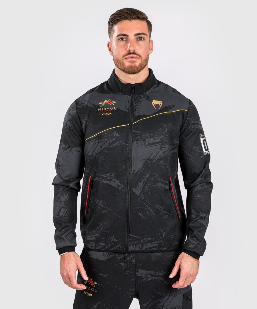 venum x mirage trainingsjacke – schwarzgold