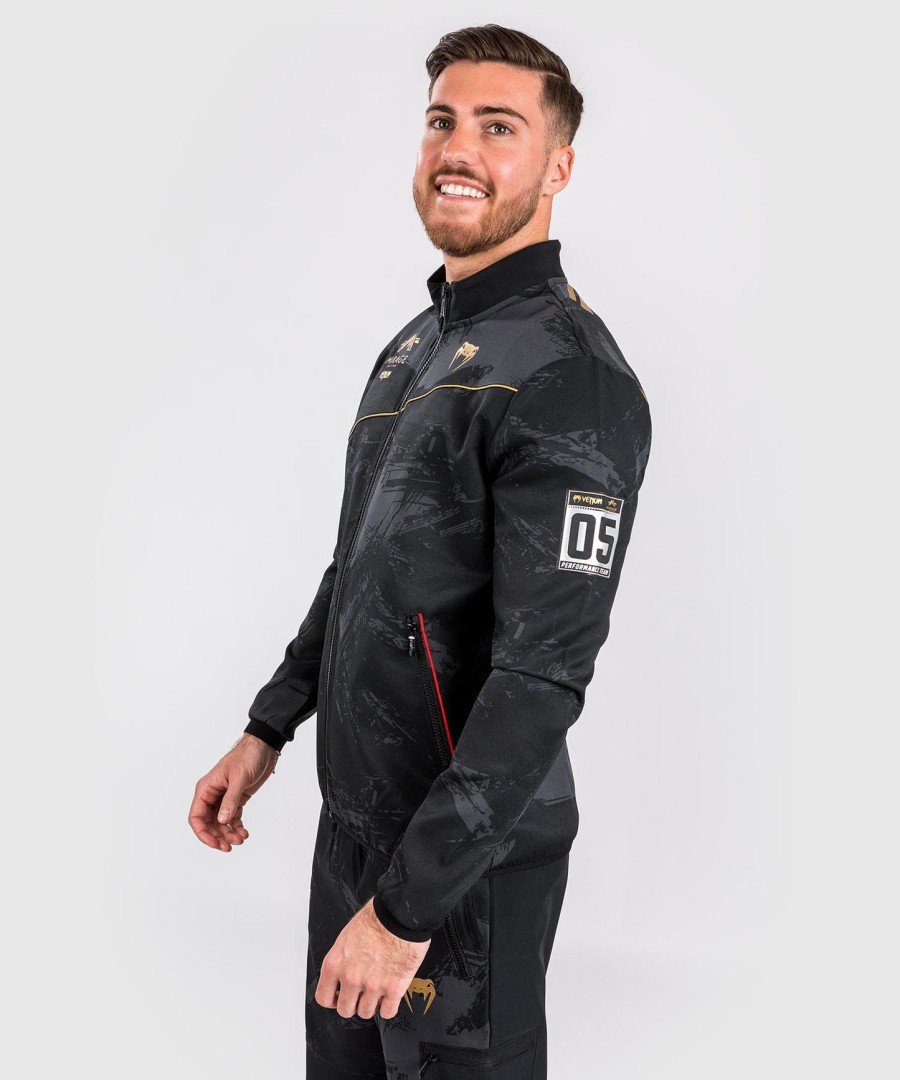venum x mirage trainingsjacke – schwarzgold