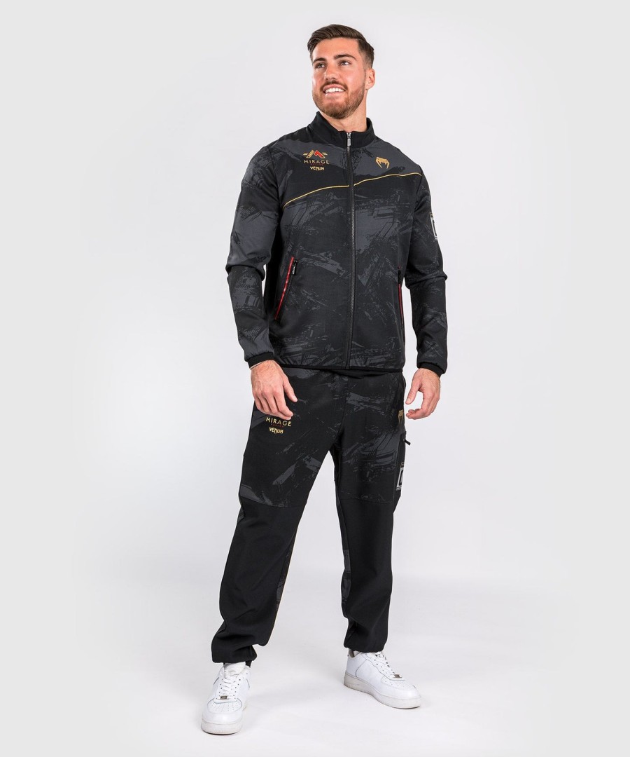 venum x mirage trainingsjacke – schwarzgold