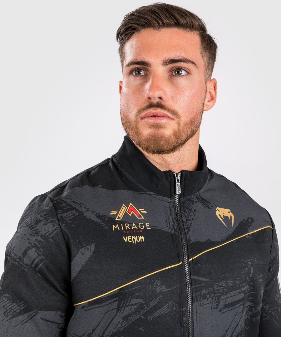venum x mirage trainingsjacke – schwarzgold