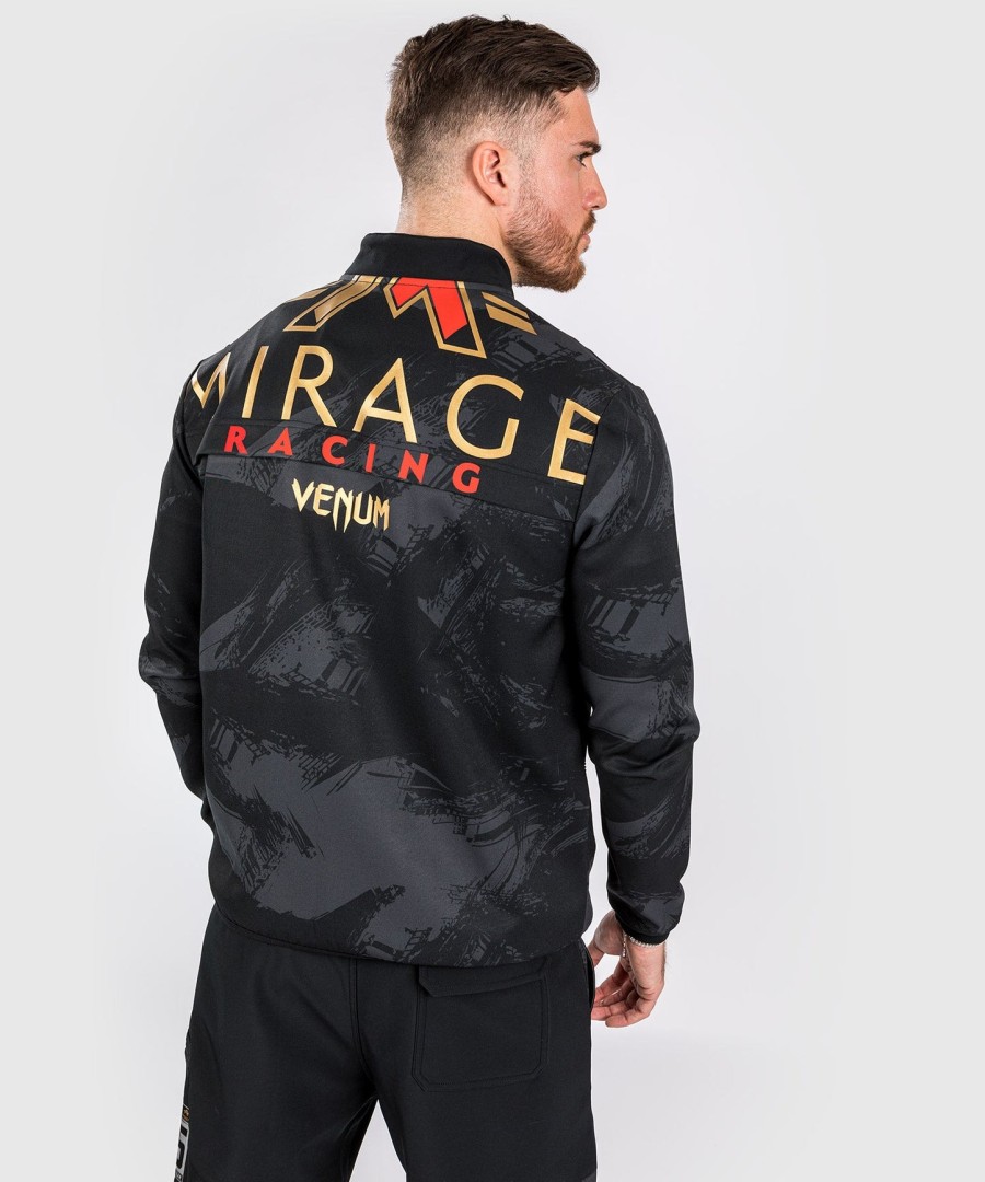 venum x mirage trainingsjacke – schwarzgold