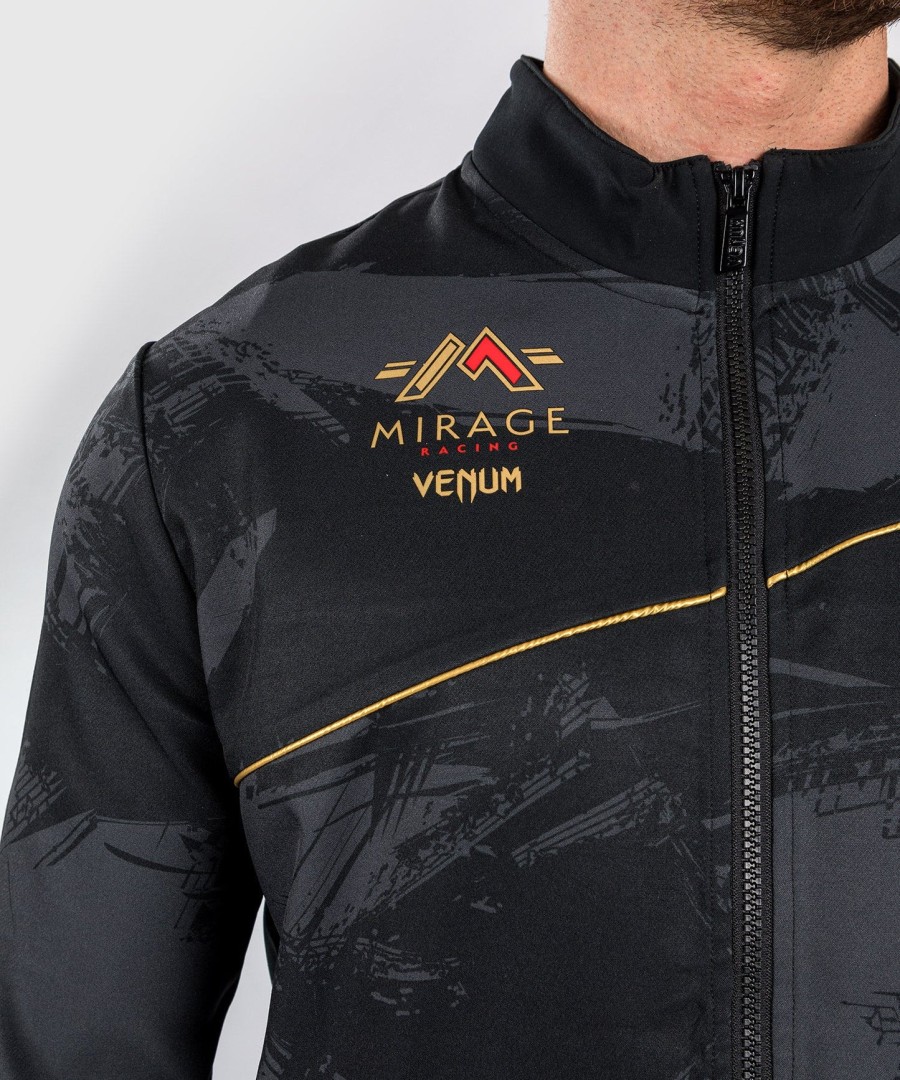 venum x mirage trainingsjacke – schwarzgold