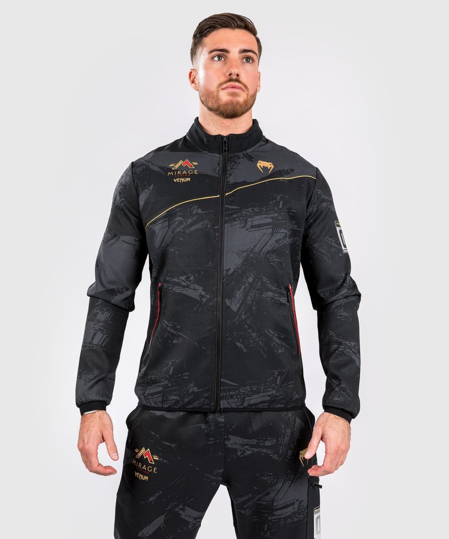 venum x mirage trainingsjacke – schwarzgold