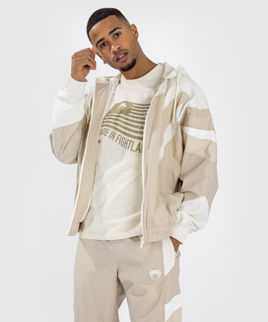 venum attack 90 trainingsjacke – beige