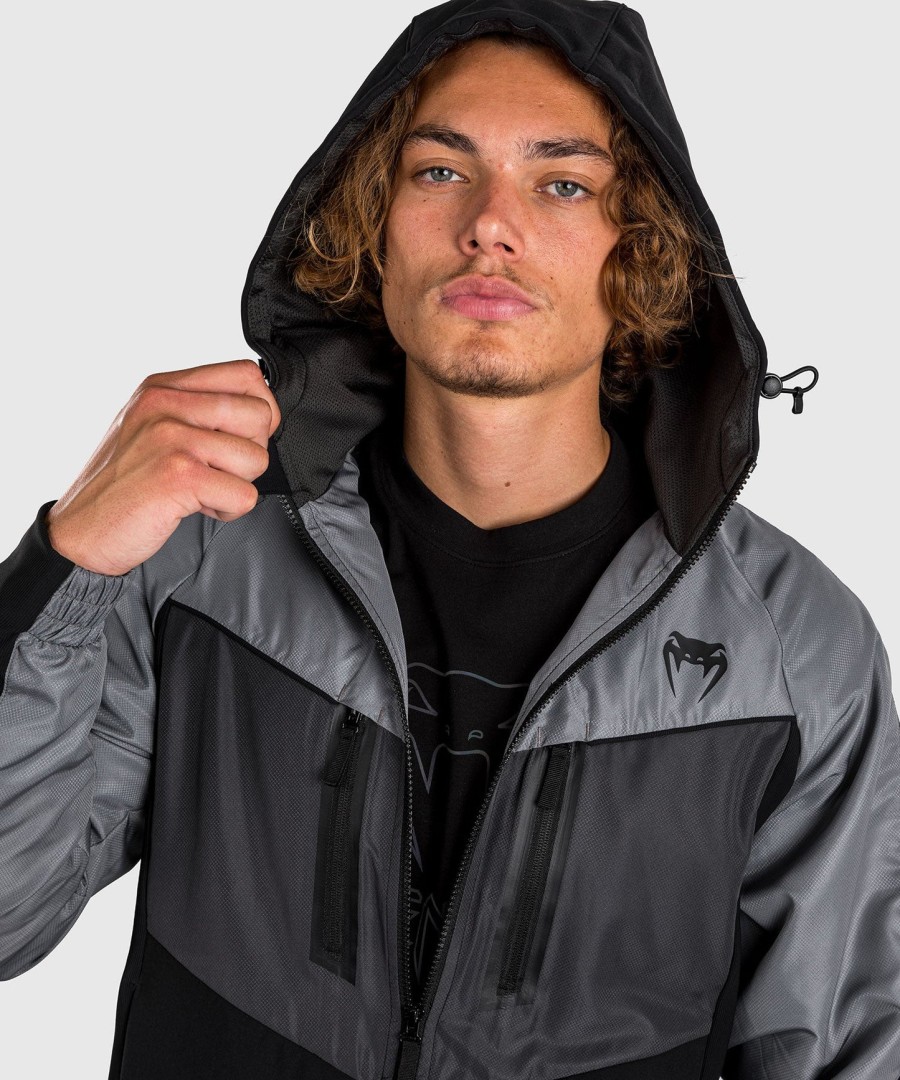 venum laser 3.0 trainingsjacke - schwarzgrau