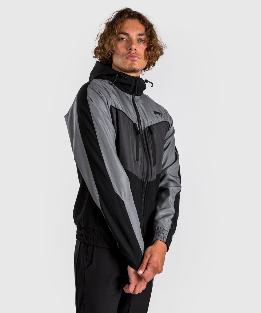 venum laser 3.0 trainingsjacke - schwarzgrau