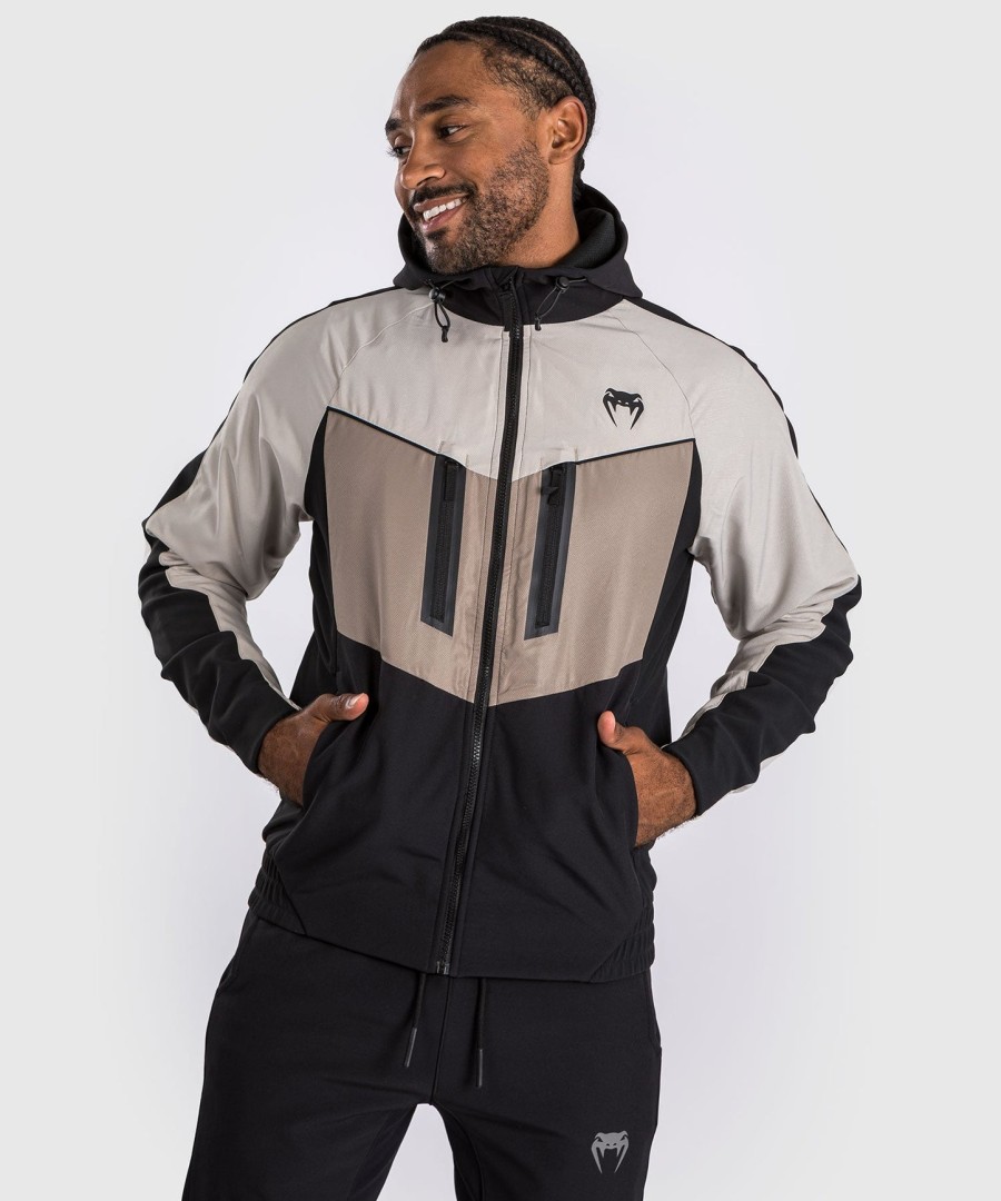 venum laser 3.0 trainingsjacke - schwarzsand