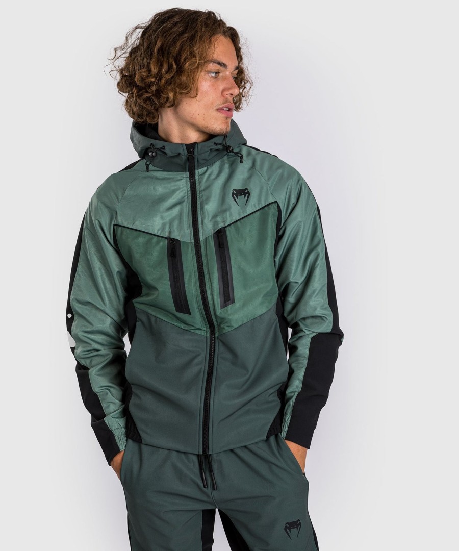 venum laser 3.0 trainingsjacke - schwarzkhaki