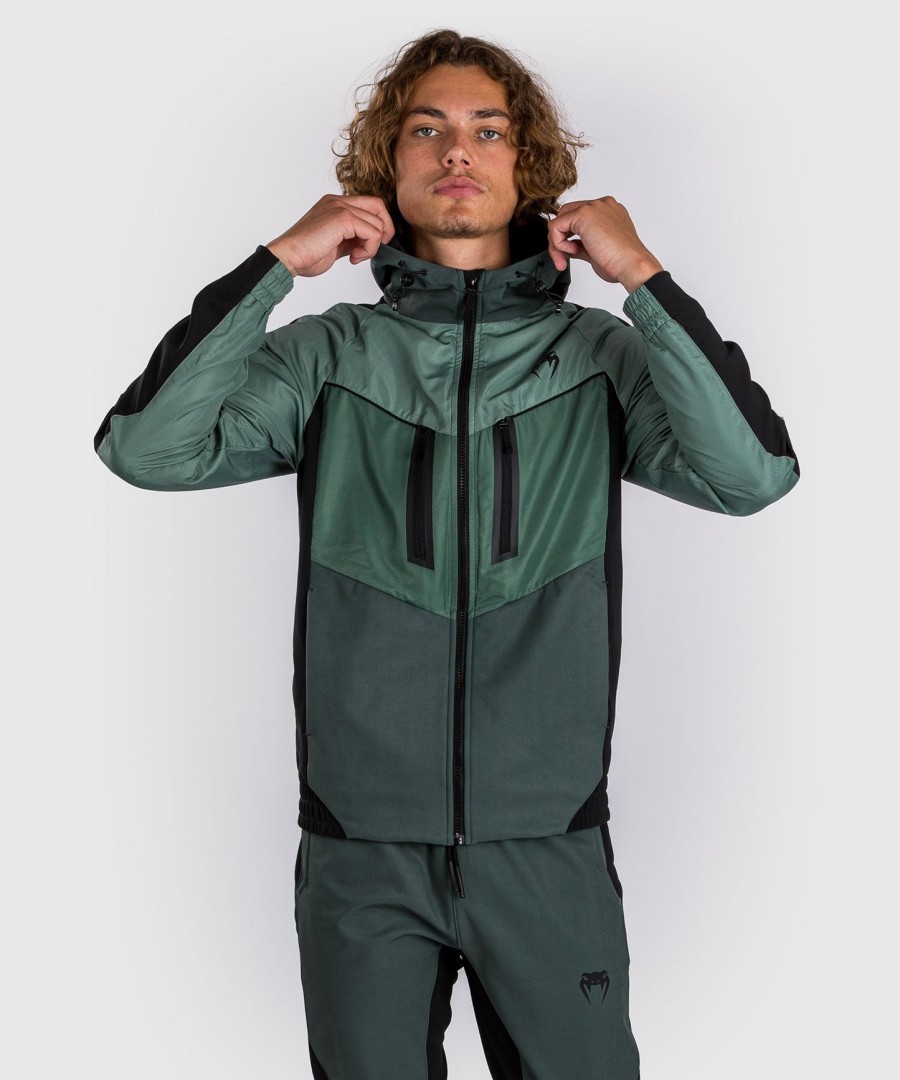 venum laser 3.0 trainingsjacke - schwarzkhaki