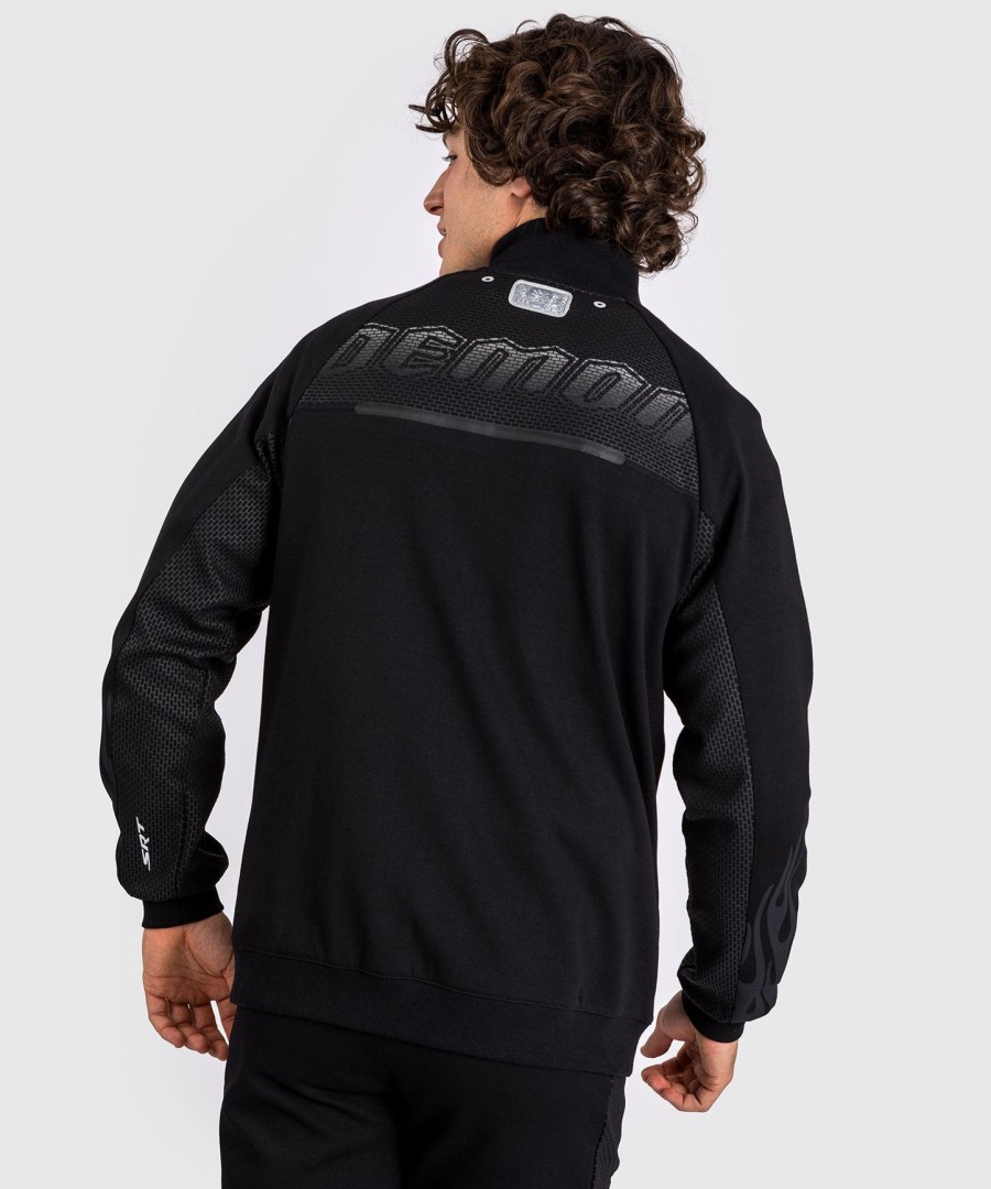 venum x dodge demon 170 herren-jacke mit durchgehendem reißverschluss – schwarz