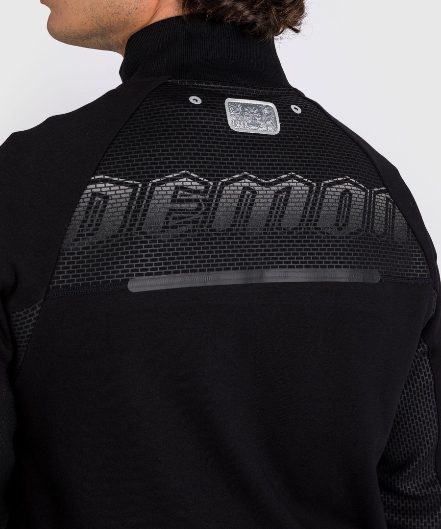 venum x dodge demon 170 herren-jacke mit durchgehendem reißverschluss – schwarz