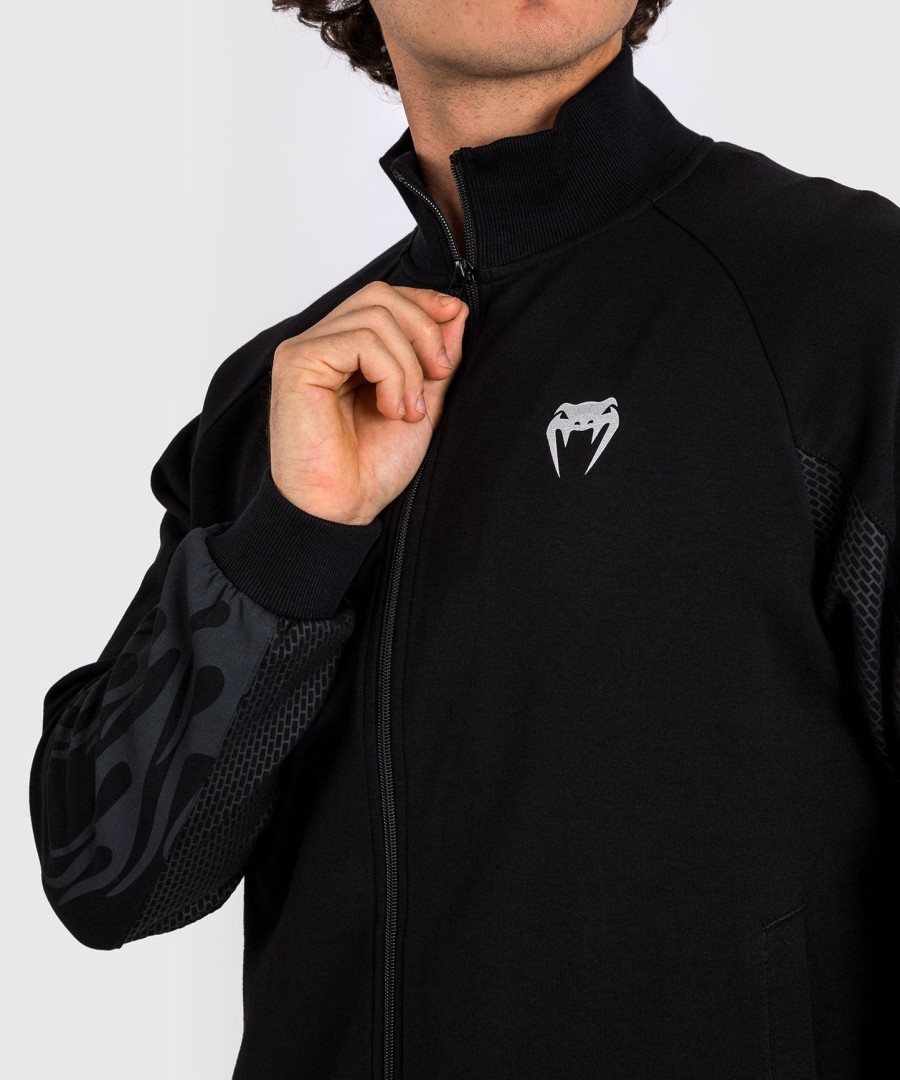 venum x dodge demon 170 herren-jacke mit durchgehendem reißverschluss – schwarz