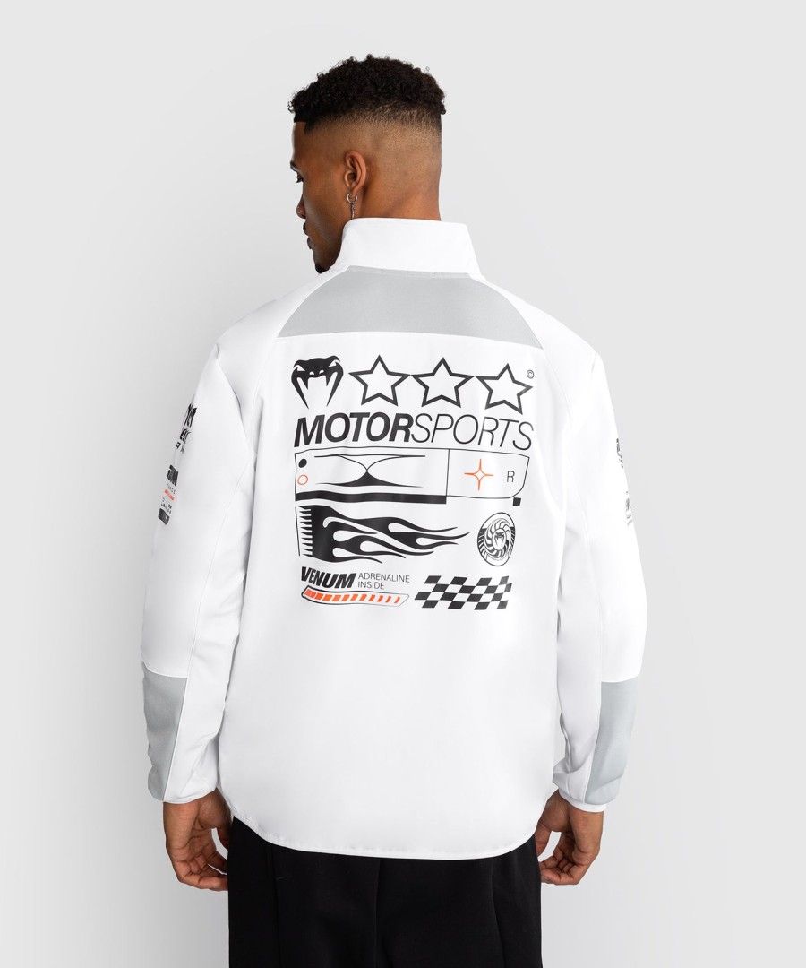 venum motorsport softshelljacke – schneeweiß