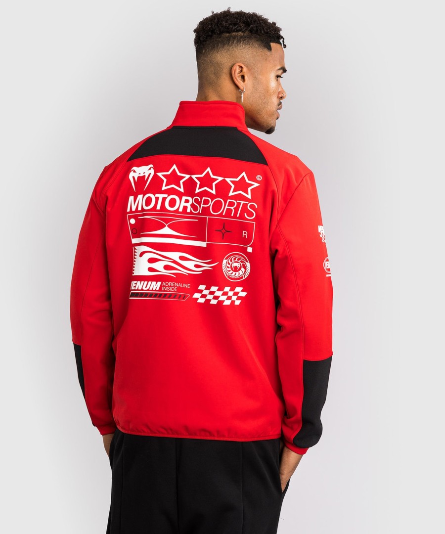venum motorsport softshelljacke – rennrot