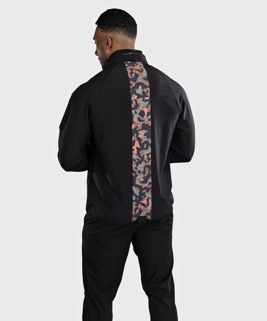 venum jungle ops trainingsjacken - schwarzkhaki-tarnmuster