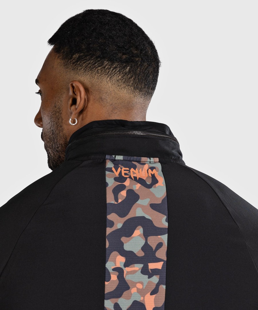 venum jungle ops trainingsjacken - schwarzkhaki-tarnmuster