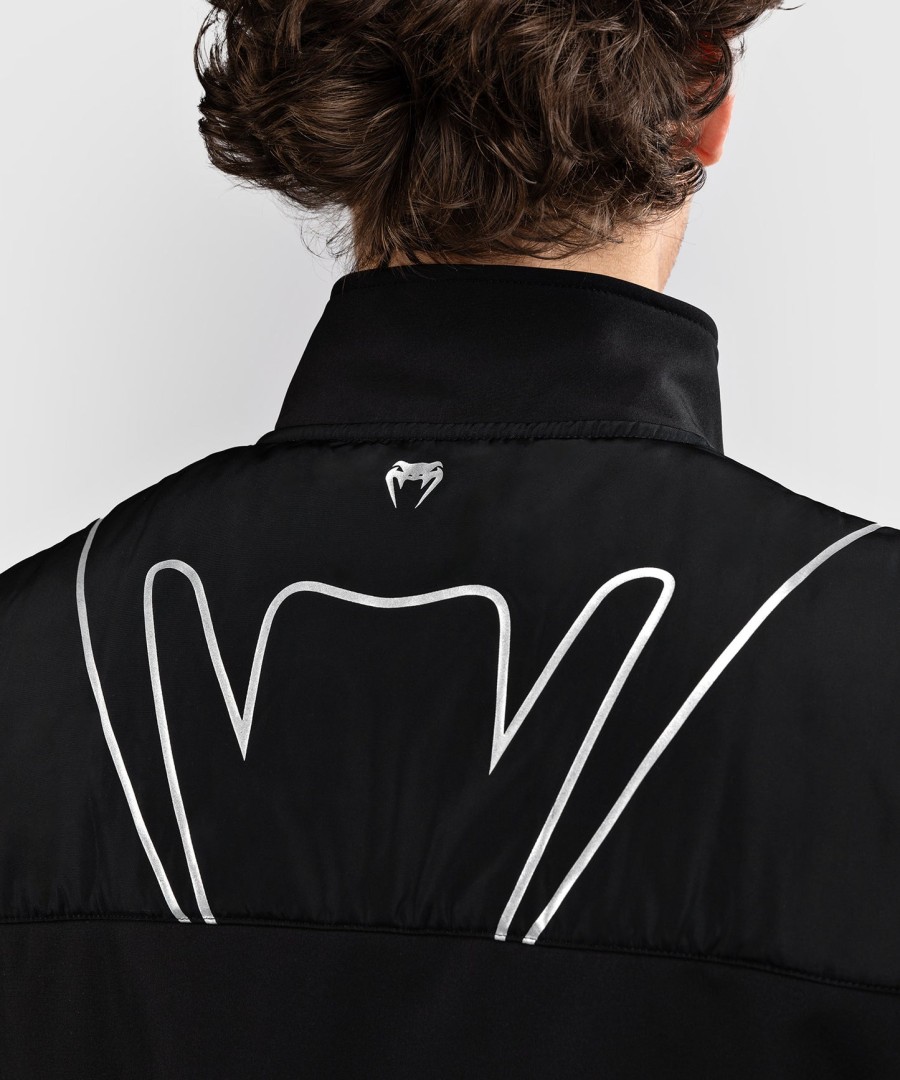 venum paddock softshelljacke kurzarm - schwarz