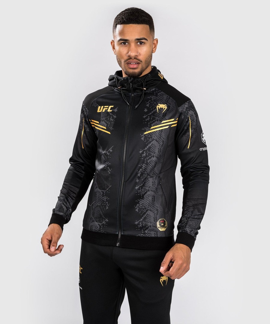 ufc adrenaline by venum authentic fight night herren-einlaufhoodie - champion