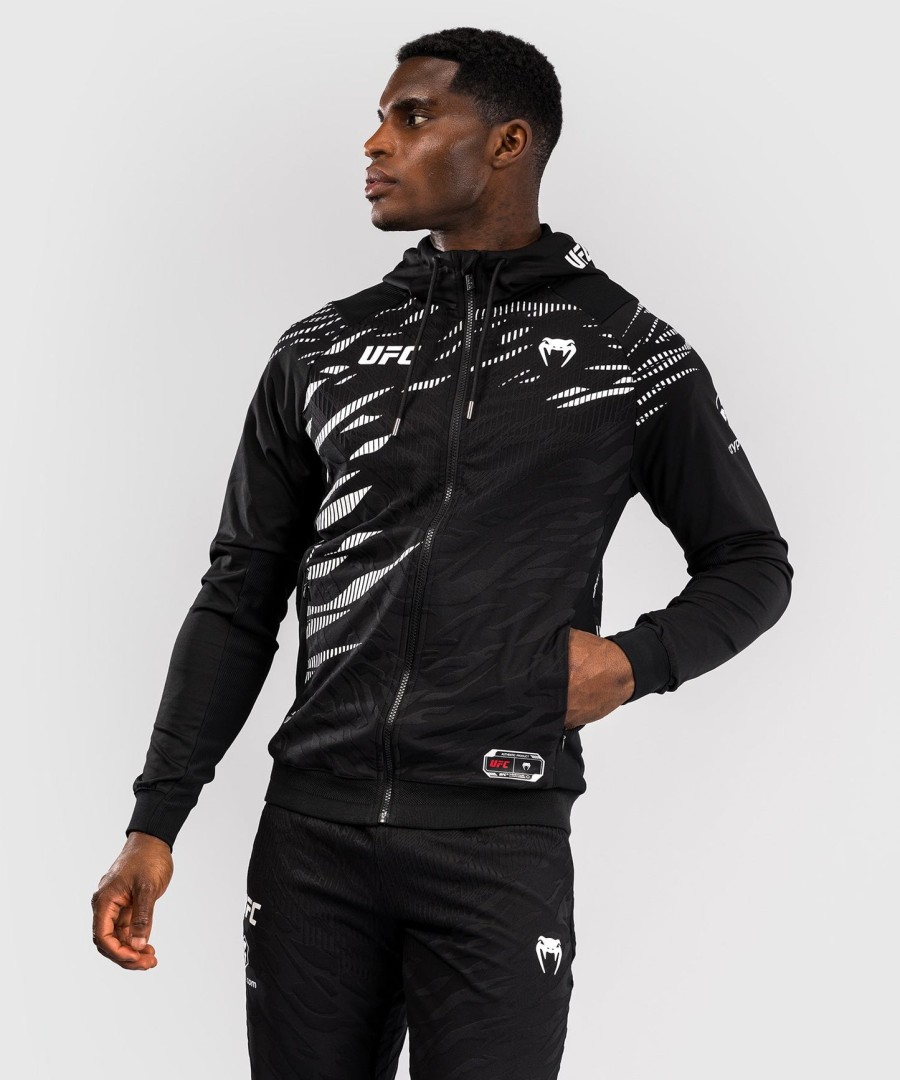 ufc fusion by venum authentic fight night herren-einlaufhoodie – schwarz