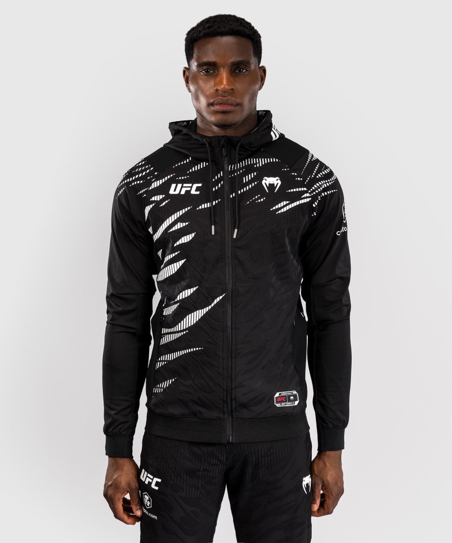 ufc fusion by venum authentic fight night herren-einlaufhoodie – schwarz