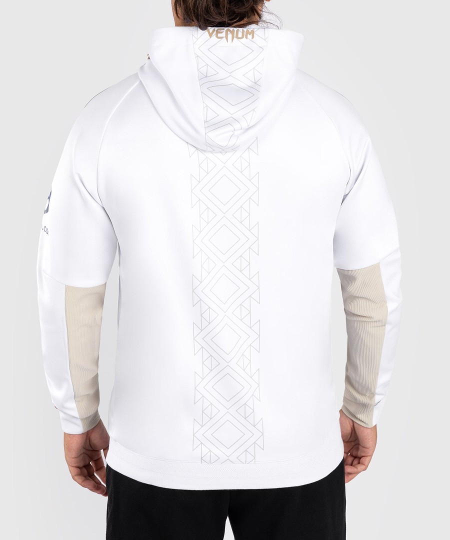 noche ufc by venum authentic fight night herren walkout hoodie - weiß