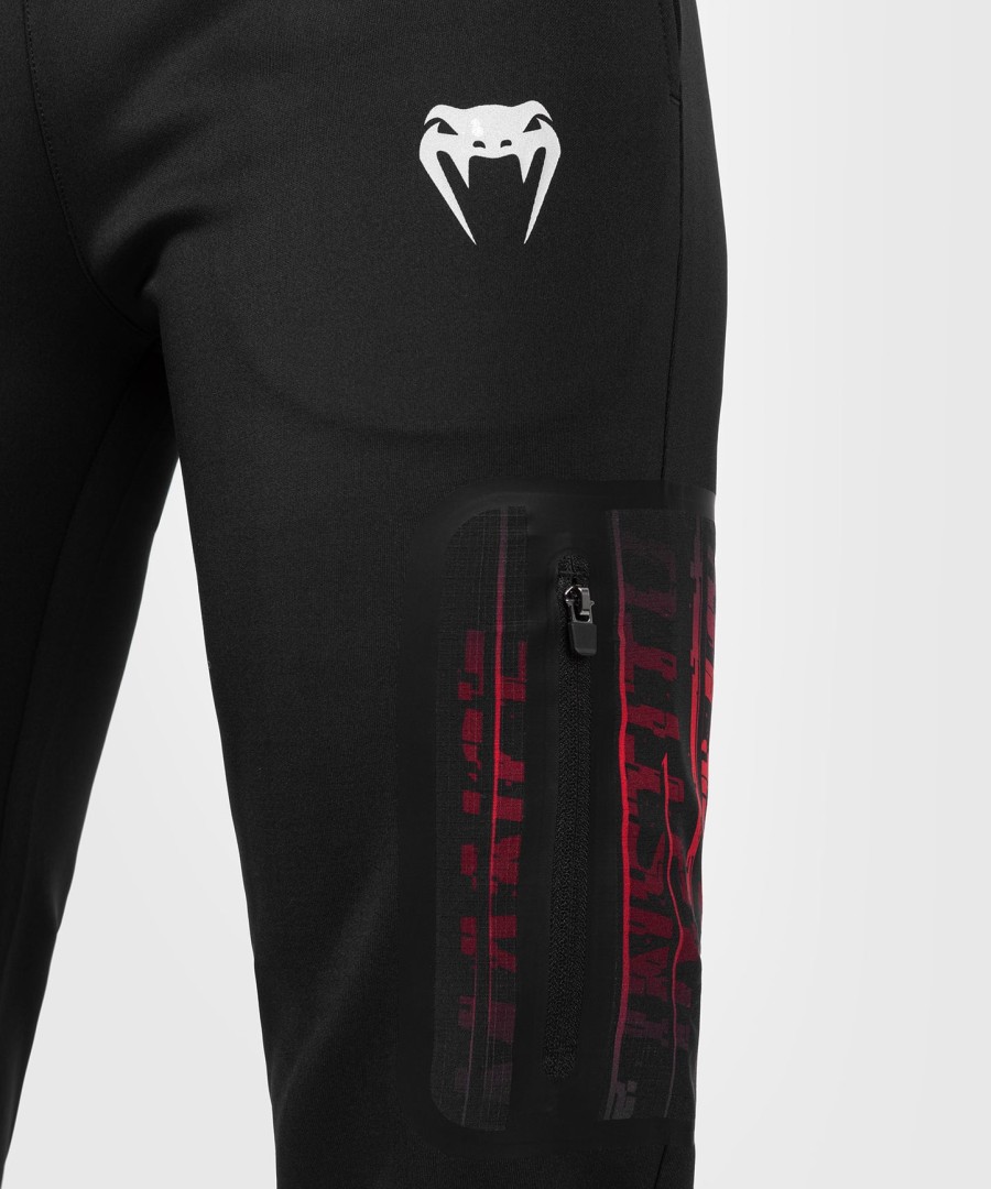 ufc venum performance institute 2.0 damen-jogginghose – schwarzrot
