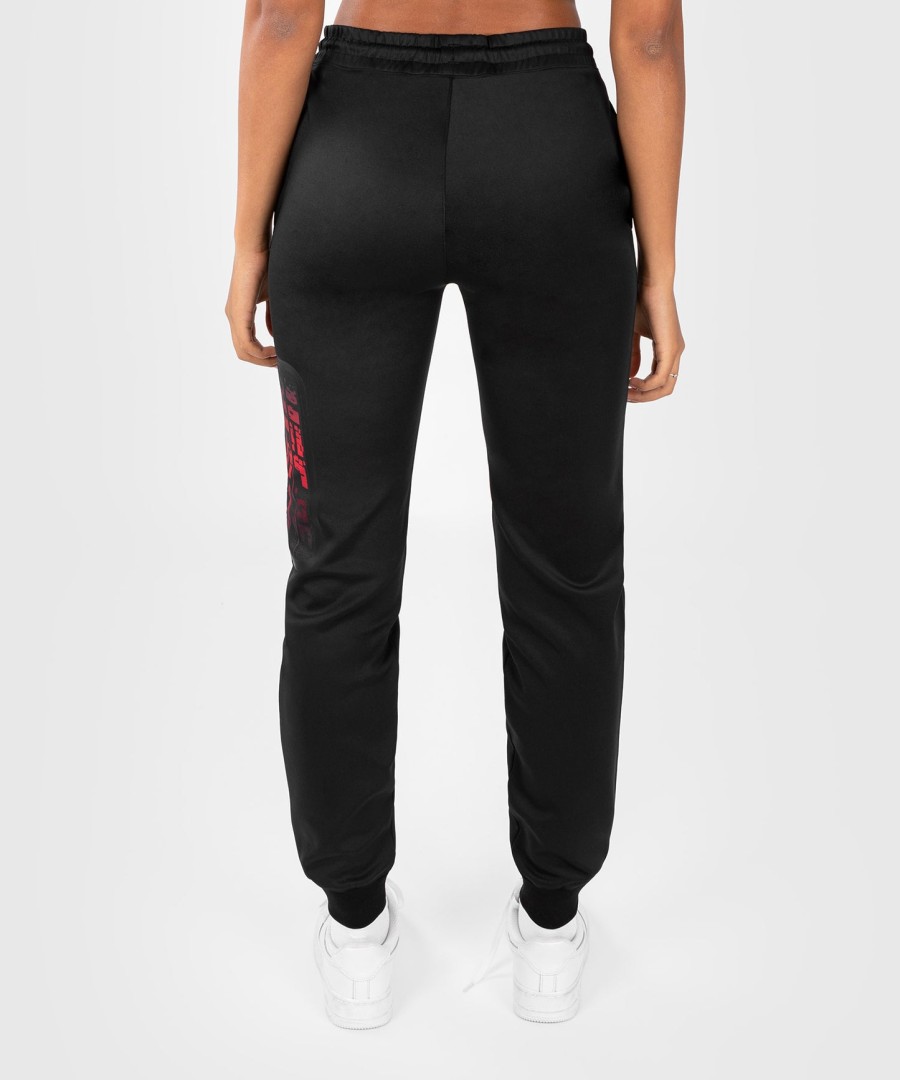 ufc venum performance institute 2.0 damen-jogginghose – schwarzrot