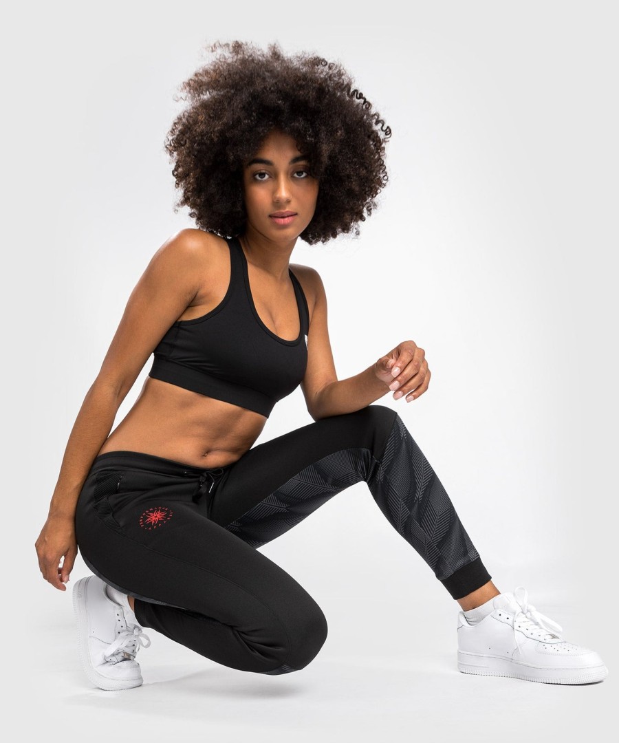 venum phantom jogginghose – für damen – schwarzrot