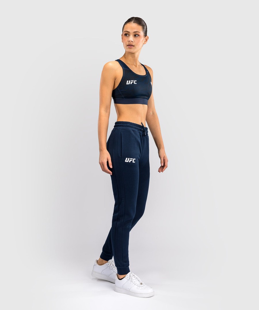 ufc fusion by venum fight week damen-baumwollhose – uni ozeanblau