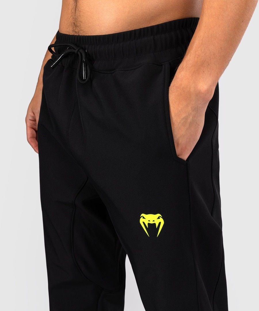 venum training camp 4.0 jogginghose – schwarzneongrün