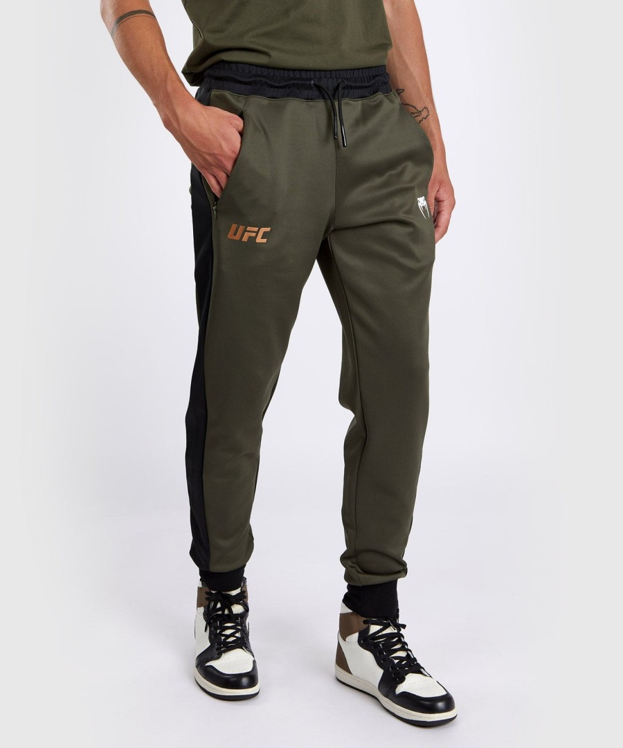 ufc adrenaline by venum fight week herren performance jogginghose - khakibronze