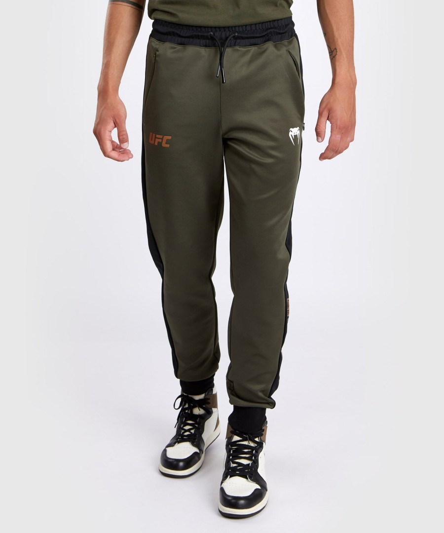 ufc adrenaline by venum fight week herren performance jogginghose - khakibronze