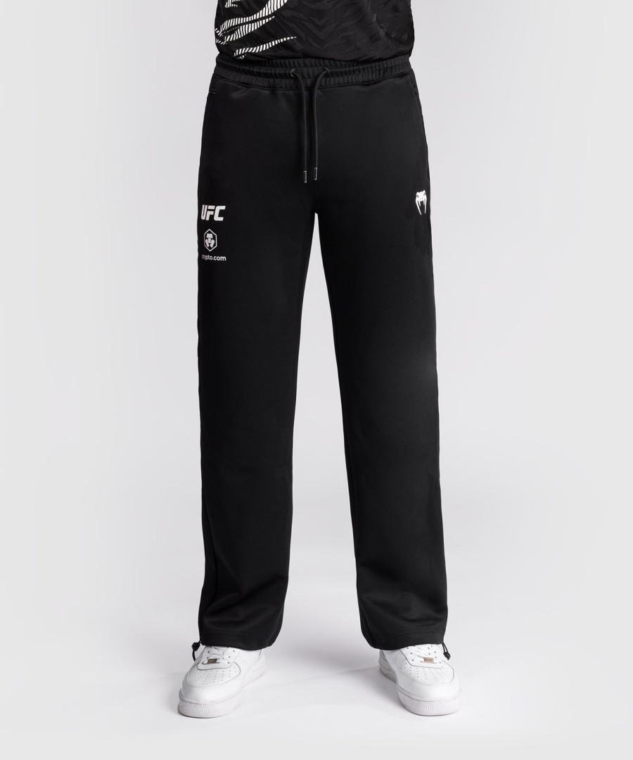 ufc fusion by venum authentic fight night herren-einlaufhose mit geradem bein – schwarz