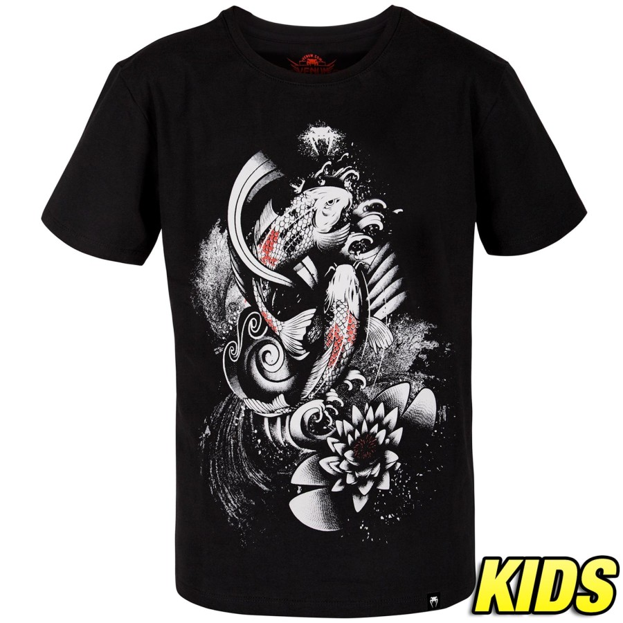 venum koi 2.0 t-shirt – kinder – schwarzweiß