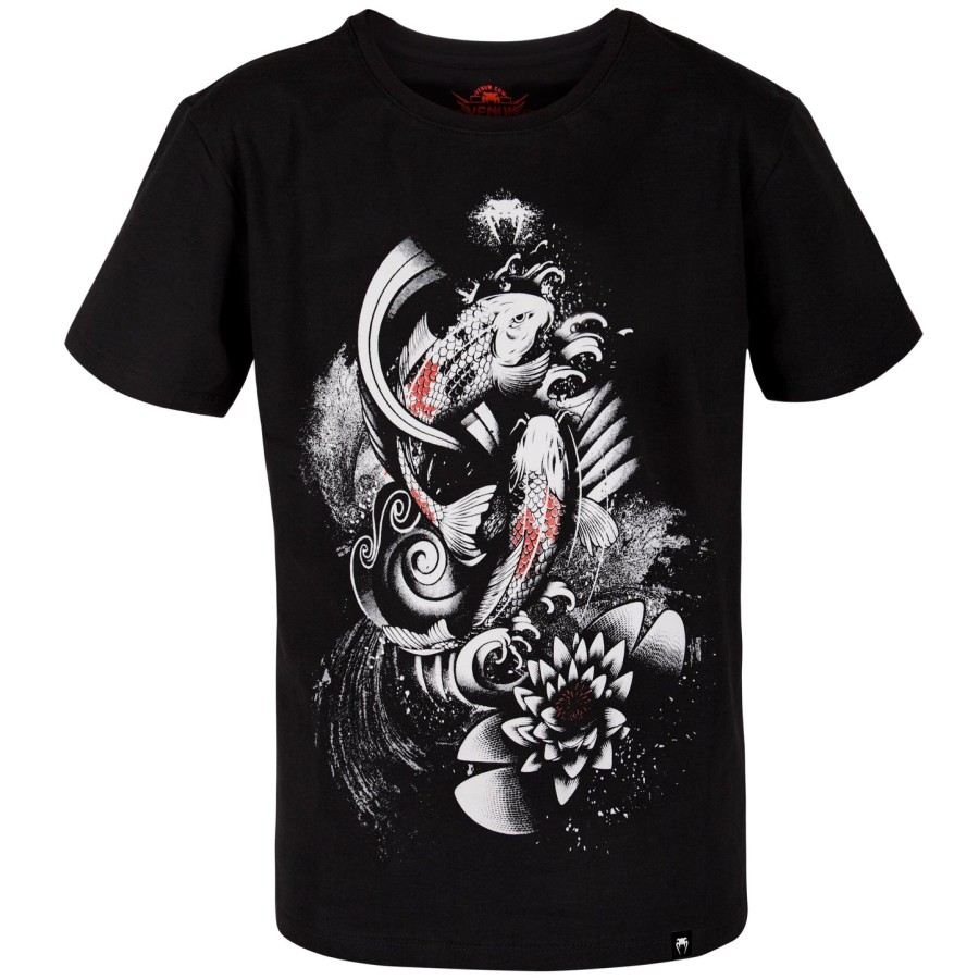 venum koi 2.0 t-shirt – kinder – schwarzweiß