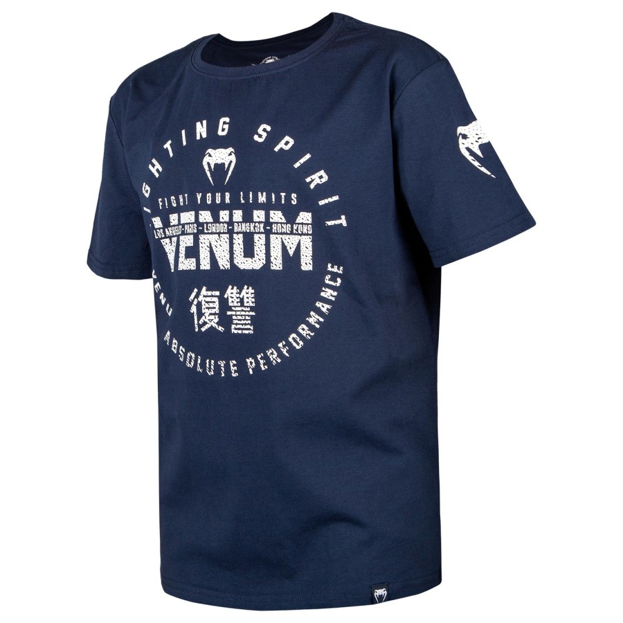 venum signature kinder-t-shirt – marineblau