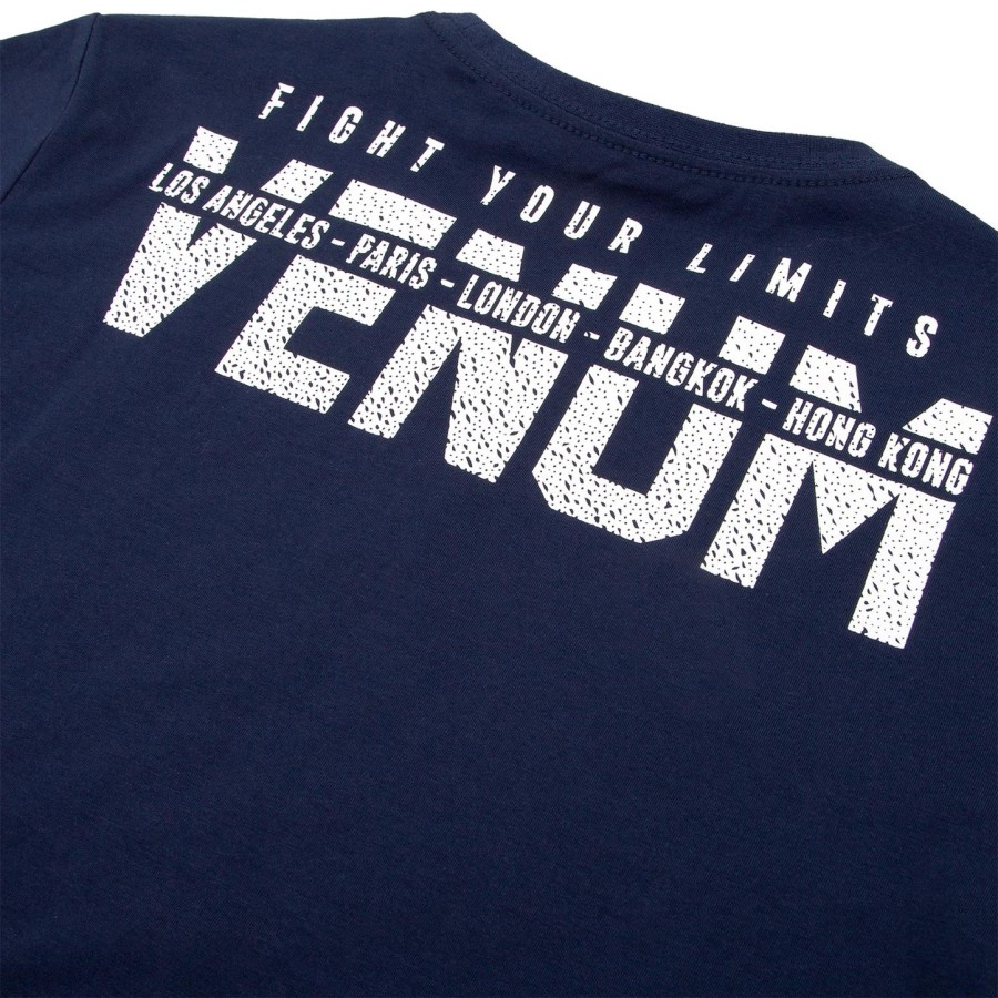 venum signature kinder-t-shirt – marineblau