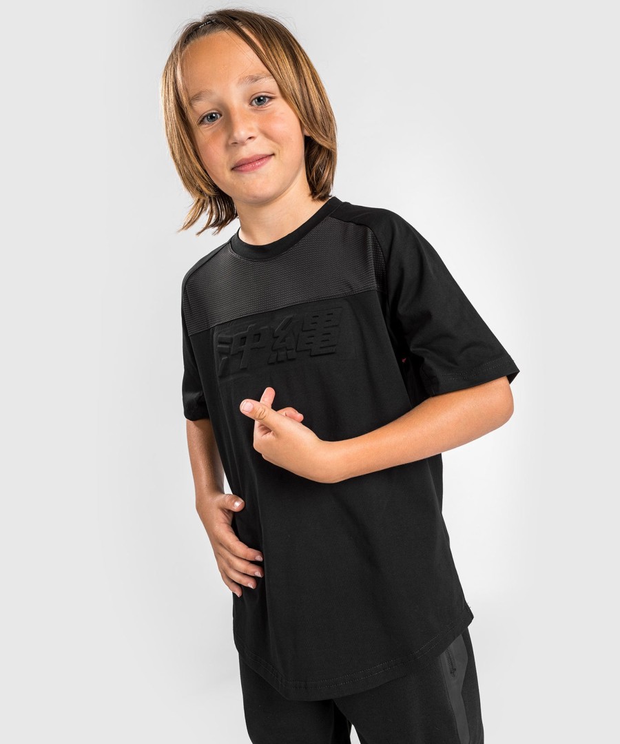 venum okinawa 3.0 t-shirt - für kinder - schwarzrot