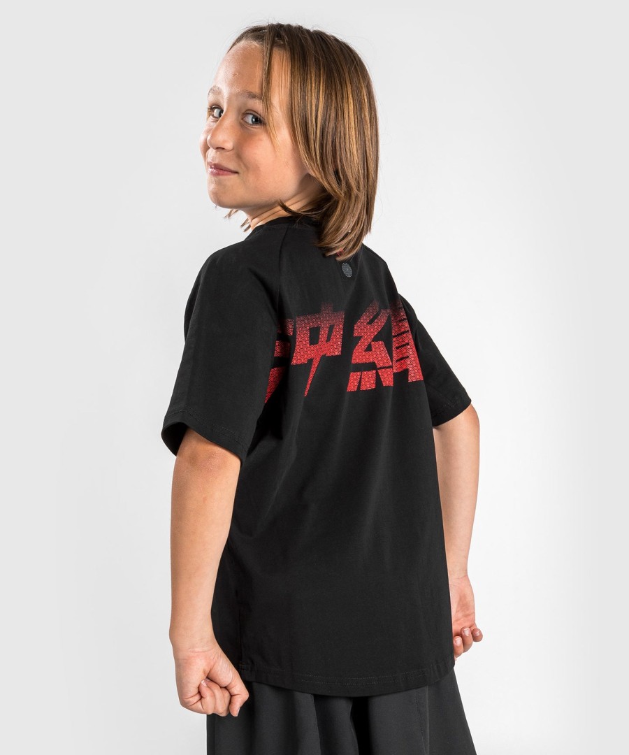 venum okinawa 3.0 t-shirt - für kinder - schwarzrot