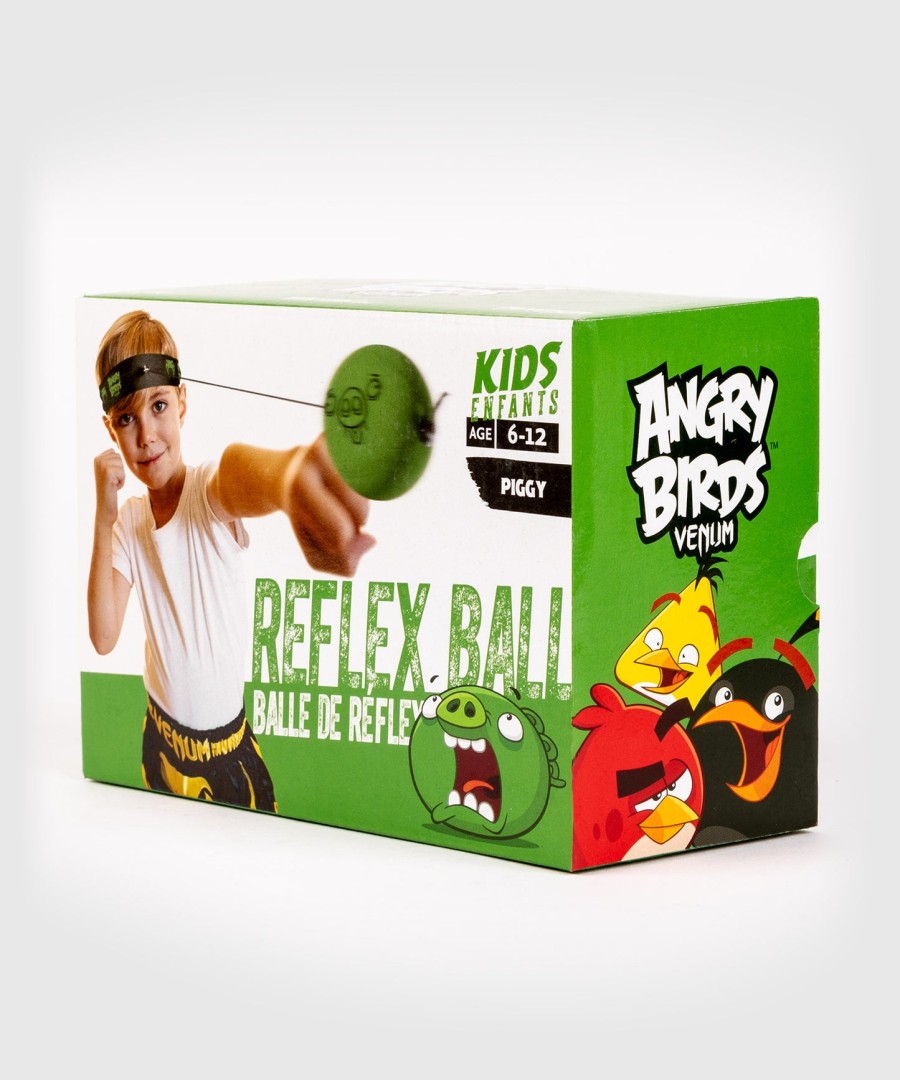 venum angry birds reflexball – für kinder – grün