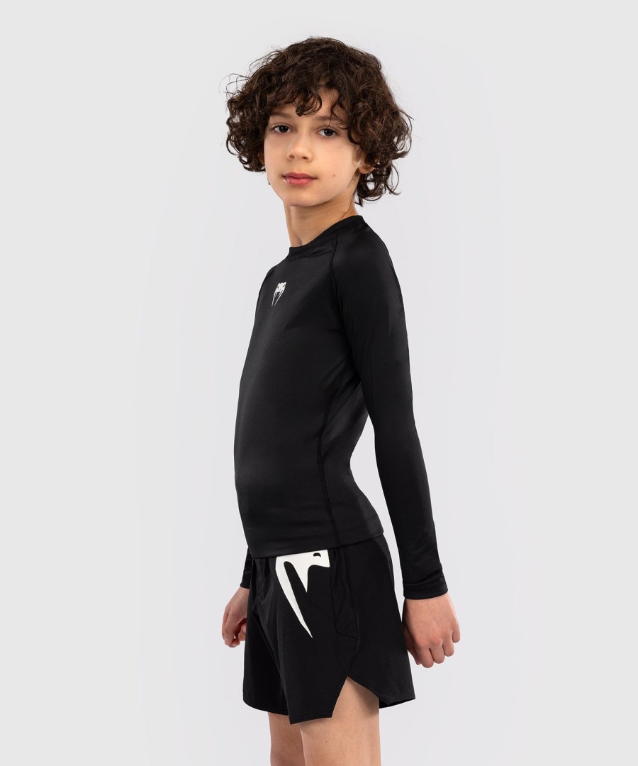 venum contender kinder-rashguards langarm - schwarz