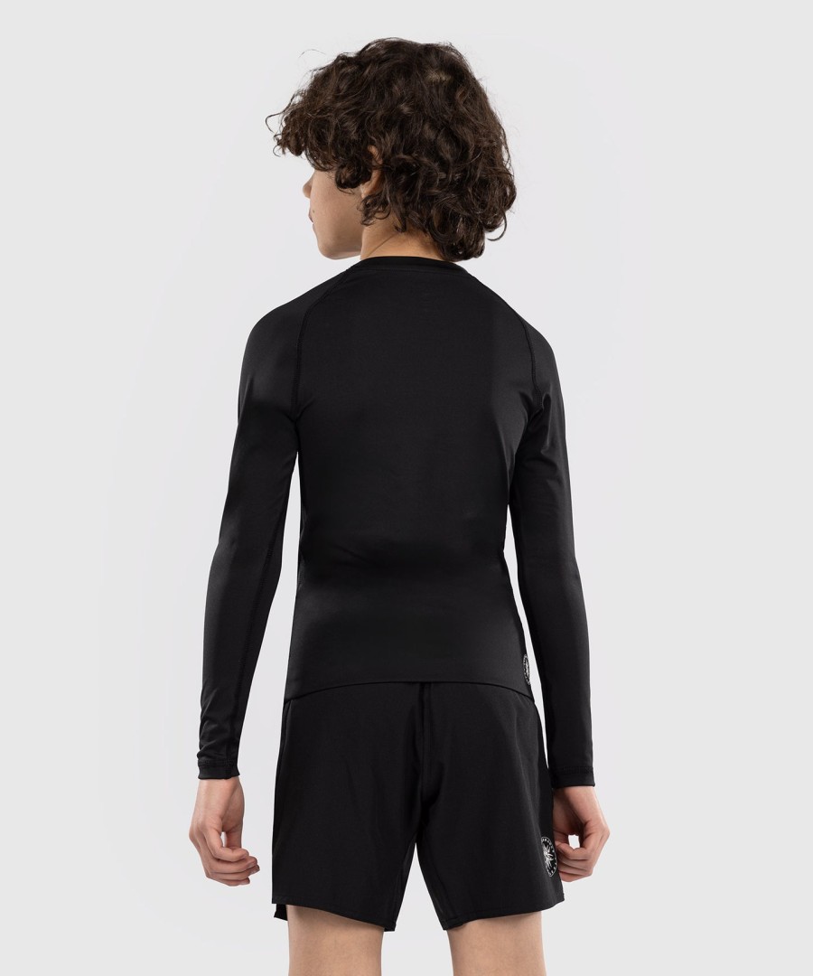 venum contender kinder-rashguards langarm - schwarz