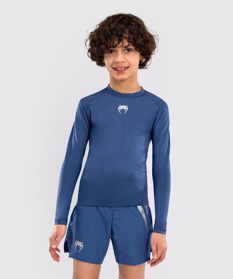 venum contender kinder-rashguards langarm - königsblau