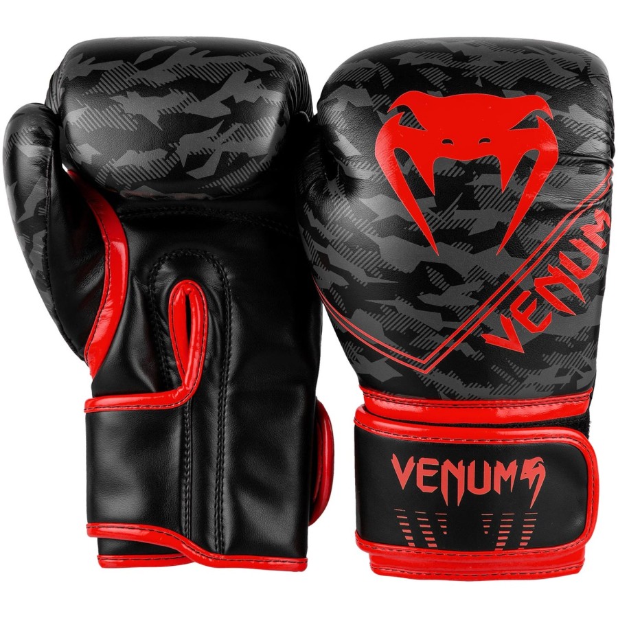 venum okinawa 2.0 kinderboxhandschuhe - schwarzrot